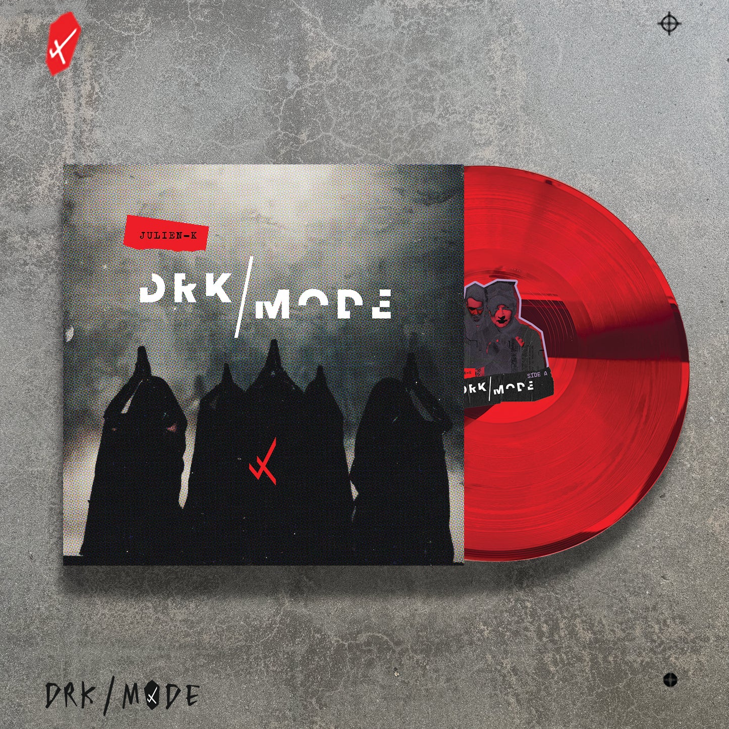 DRK/MODE LP - CLEAR RED ALERT VINYL